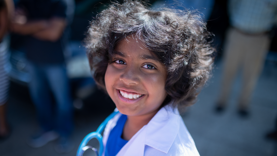 Anika, 10, brain tumor