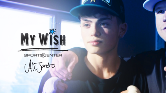 Wish kid Alejandro in feature on ESPN My Wish