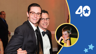 Ben and EJ at the 2024 Evening of Wishes Gala