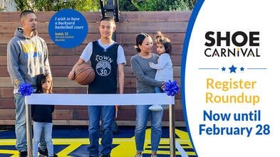 Shoe Carnival Register Roundup -- Now through February 28
