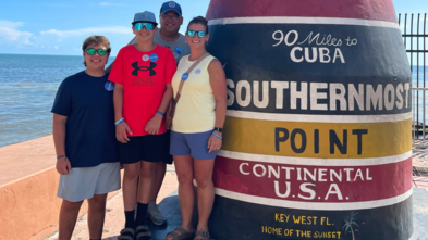 Brady in Florida Keys