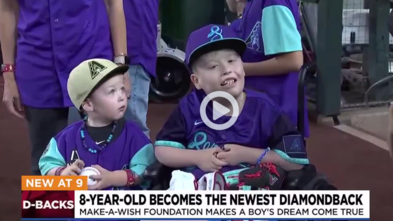 8-year-old Ben becomes newest D-backs player