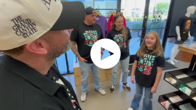 Arizona teen designs shirt for a cause close to her heart