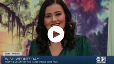 Meet the volunteer who makes wishes come true!